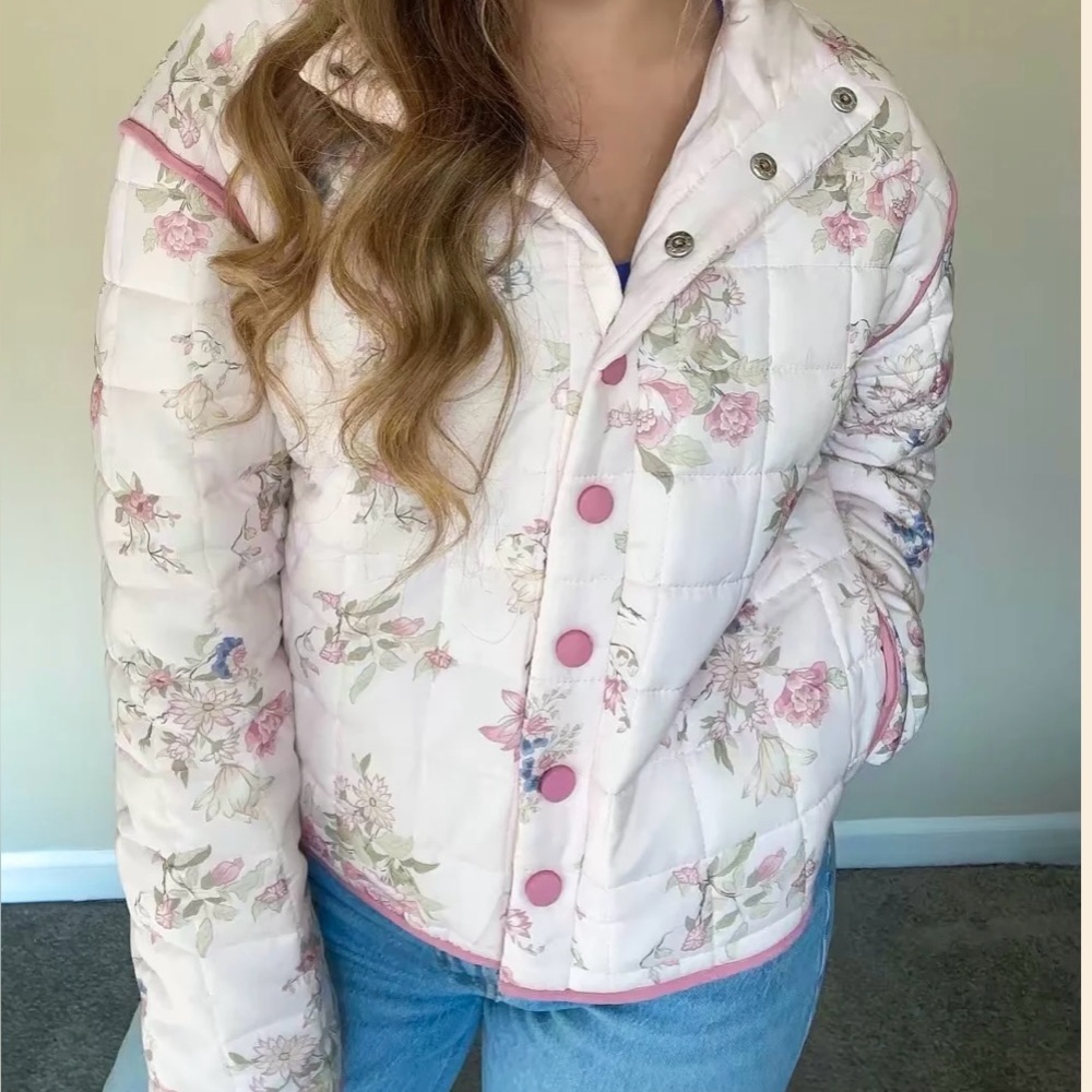 Floral Quilted Jacket